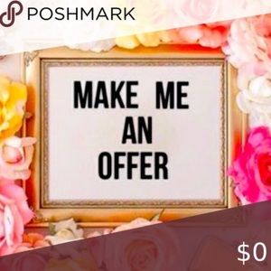 Open to reasonable offers